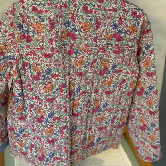 Womens Quilted Bagatelle Flowered Jacket - Picture 2 of 4